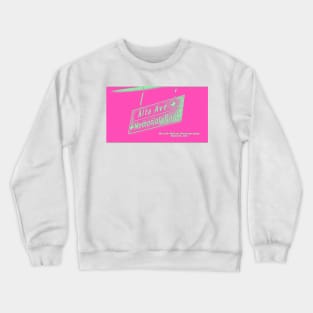 Alta Avenue & Memorial Park, Upland, California by Mistah Wilson Crewneck Sweatshirt